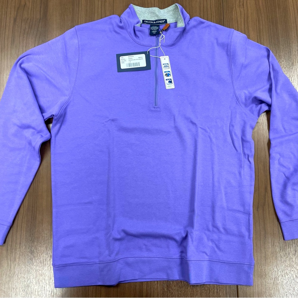 Devon & Jones Men’s Quarterzip